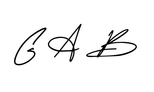 How to Draw G A B signature style? AmerikaSignatureDemo-Regular is a latest design signature styles for name G A B. G A B signature style 3 images and pictures png