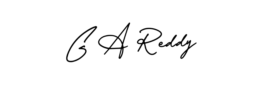 Also we have G A Reddy name is the best signature style. Create professional handwritten signature collection using AmerikaSignatureDemo-Regular autograph style. G A Reddy signature style 3 images and pictures png