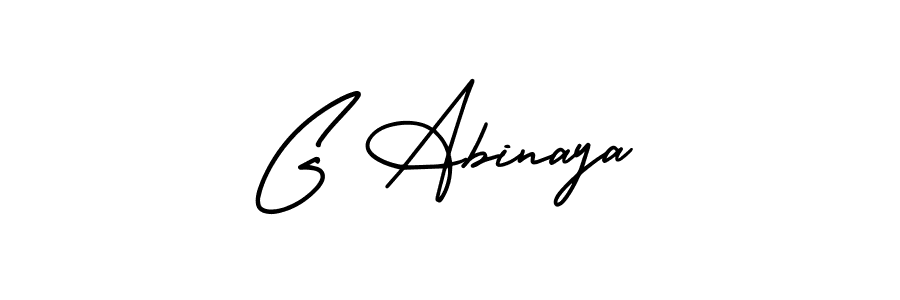 How to make G Abinaya signature? AmerikaSignatureDemo-Regular is a professional autograph style. Create handwritten signature for G Abinaya name. G Abinaya signature style 3 images and pictures png