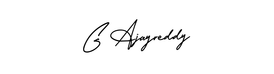 Similarly AmerikaSignatureDemo-Regular is the best handwritten signature design. Signature creator online .You can use it as an online autograph creator for name G Ajayreddy. G Ajayreddy signature style 3 images and pictures png