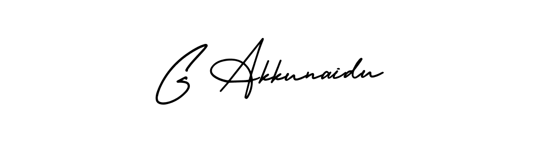 This is the best signature style for the G Akkunaidu name. Also you like these signature font (AmerikaSignatureDemo-Regular). Mix name signature. G Akkunaidu signature style 3 images and pictures png