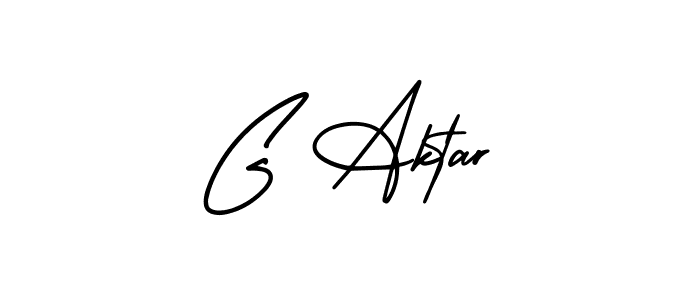 Best and Professional Signature Style for G Aktar. AmerikaSignatureDemo-Regular Best Signature Style Collection. G Aktar signature style 3 images and pictures png
