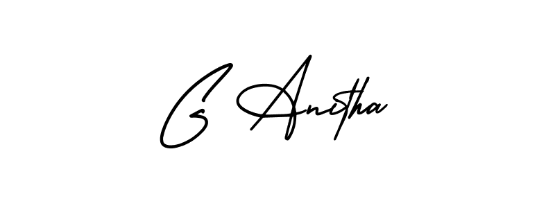 Once you've used our free online signature maker to create your best signature AmerikaSignatureDemo-Regular style, it's time to enjoy all of the benefits that G Anitha name signing documents. G Anitha signature style 3 images and pictures png