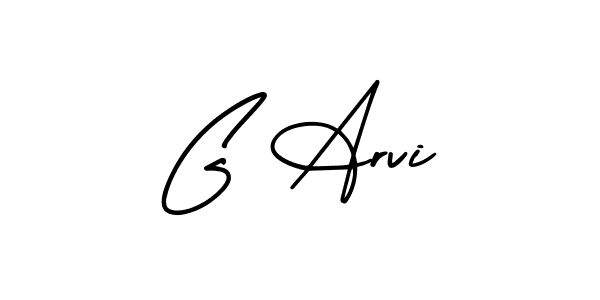 Make a beautiful signature design for name G Arvi. Use this online signature maker to create a handwritten signature for free. G Arvi signature style 3 images and pictures png