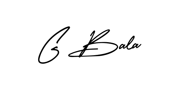 Also we have G Bala name is the best signature style. Create professional handwritten signature collection using AmerikaSignatureDemo-Regular autograph style. G Bala signature style 3 images and pictures png