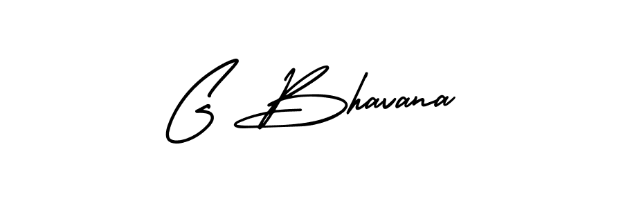 Also we have G Bhavana name is the best signature style. Create professional handwritten signature collection using AmerikaSignatureDemo-Regular autograph style. G Bhavana signature style 3 images and pictures png