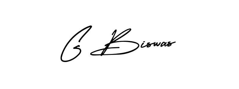 It looks lik you need a new signature style for name G Biswas. Design unique handwritten (AmerikaSignatureDemo-Regular) signature with our free signature maker in just a few clicks. G Biswas signature style 3 images and pictures png