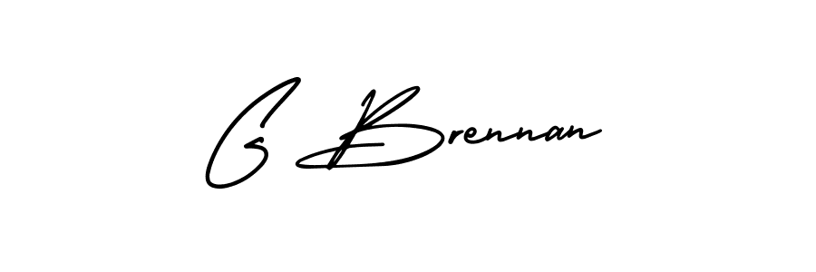 Best and Professional Signature Style for G Brennan. AmerikaSignatureDemo-Regular Best Signature Style Collection. G Brennan signature style 3 images and pictures png