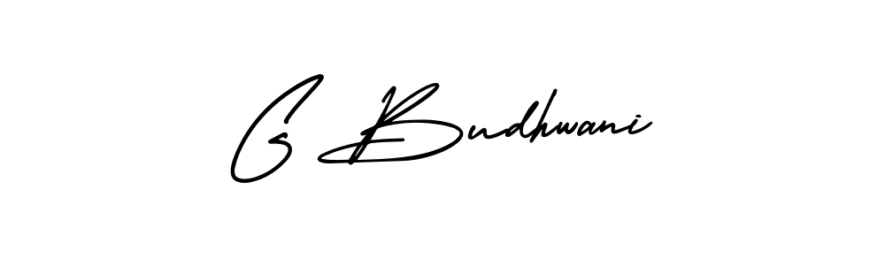 You can use this online signature creator to create a handwritten signature for the name G Budhwani. This is the best online autograph maker. G Budhwani signature style 3 images and pictures png