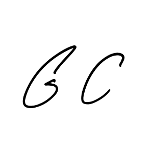 How to make G C signature? AmerikaSignatureDemo-Regular is a professional autograph style. Create handwritten signature for G C name. G C signature style 3 images and pictures png