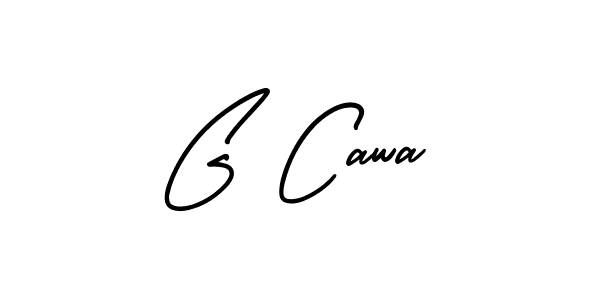 It looks lik you need a new signature style for name G Cawa. Design unique handwritten (AmerikaSignatureDemo-Regular) signature with our free signature maker in just a few clicks. G Cawa signature style 3 images and pictures png