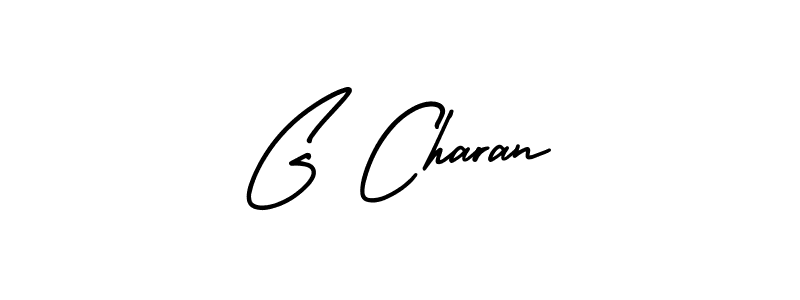 Make a beautiful signature design for name G Charan. Use this online signature maker to create a handwritten signature for free. G Charan signature style 3 images and pictures png