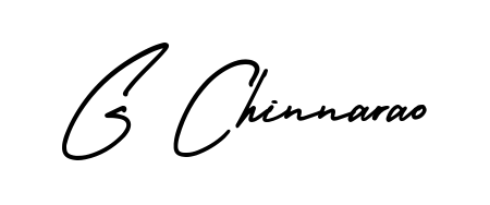 Once you've used our free online signature maker to create your best signature AmerikaSignatureDemo-Regular style, it's time to enjoy signing your documents with G Chinnarao name. G Chinnarao signature style 3 images and pictures png