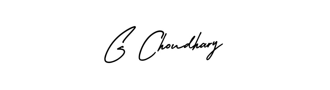 Also You can easily find your signature by using the search form. We will create G Choudhary name handwritten signature images for you free of cost using AmerikaSignatureDemo-Regular sign style. G Choudhary signature style 3 images and pictures png