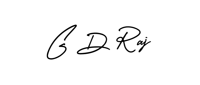 Make a beautiful signature design for name G D Raj. Use this online signature maker to create a handwritten signature for free. G D Raj signature style 3 images and pictures png