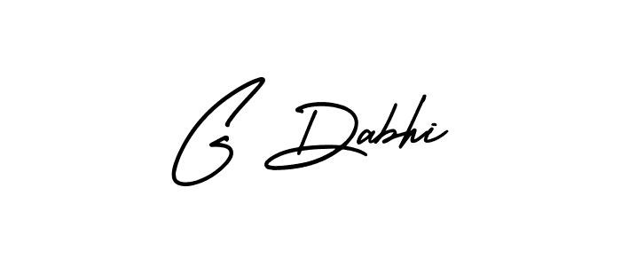 Also we have G Dabhi name is the best signature style. Create professional handwritten signature collection using AmerikaSignatureDemo-Regular autograph style. G Dabhi signature style 3 images and pictures png