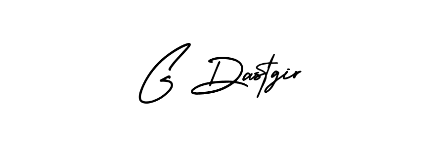 How to make G Dastgir signature? AmerikaSignatureDemo-Regular is a professional autograph style. Create handwritten signature for G Dastgir name. G Dastgir signature style 3 images and pictures png