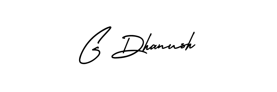 How to Draw G Dhanush signature style? AmerikaSignatureDemo-Regular is a latest design signature styles for name G Dhanush. G Dhanush signature style 3 images and pictures png