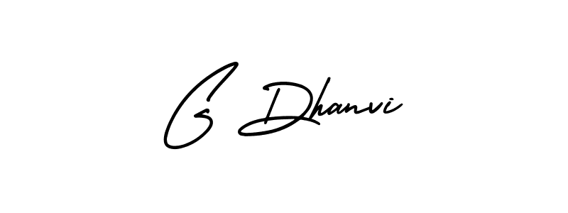 Also You can easily find your signature by using the search form. We will create G Dhanvi name handwritten signature images for you free of cost using AmerikaSignatureDemo-Regular sign style. G Dhanvi signature style 3 images and pictures png