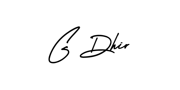 Best and Professional Signature Style for G Dhir. AmerikaSignatureDemo-Regular Best Signature Style Collection. G Dhir signature style 3 images and pictures png
