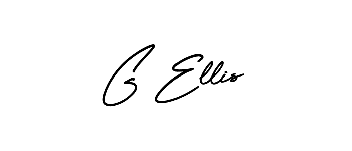 You should practise on your own different ways (AmerikaSignatureDemo-Regular) to write your name (G Ellis) in signature. don't let someone else do it for you. G Ellis signature style 3 images and pictures png