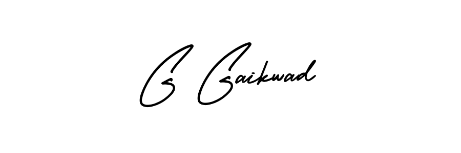 Also we have G Gaikwad name is the best signature style. Create professional handwritten signature collection using AmerikaSignatureDemo-Regular autograph style. G Gaikwad signature style 3 images and pictures png