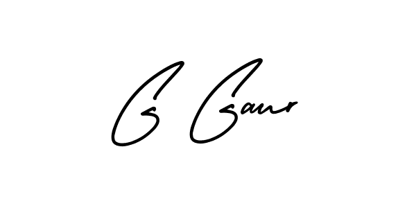 Make a short G Gaur signature style. Manage your documents anywhere anytime using AmerikaSignatureDemo-Regular. Create and add eSignatures, submit forms, share and send files easily. G Gaur signature style 3 images and pictures png