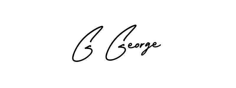 See photos of G George official signature by Spectra . Check more albums & portfolios. Read reviews & check more about AmerikaSignatureDemo-Regular font. G George signature style 3 images and pictures png