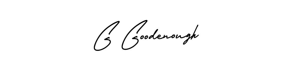 How to make G Goodenough signature? AmerikaSignatureDemo-Regular is a professional autograph style. Create handwritten signature for G Goodenough name. G Goodenough signature style 3 images and pictures png