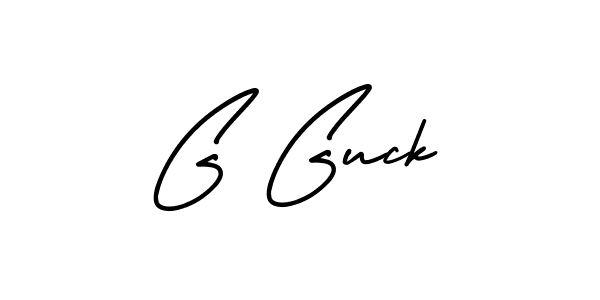 if you are searching for the best signature style for your name G Guck. so please give up your signature search. here we have designed multiple signature styles  using AmerikaSignatureDemo-Regular. G Guck signature style 3 images and pictures png