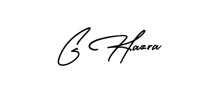 AmerikaSignatureDemo-Regular is a professional signature style that is perfect for those who want to add a touch of class to their signature. It is also a great choice for those who want to make their signature more unique. Get G Hazra name to fancy signature for free. G Hazra signature style 3 images and pictures png
