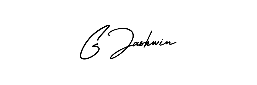 Use a signature maker to create a handwritten signature online. With this signature software, you can design (AmerikaSignatureDemo-Regular) your own signature for name G Jashwin. G Jashwin signature style 3 images and pictures png