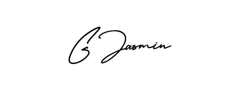 Also we have G Jasmin name is the best signature style. Create professional handwritten signature collection using AmerikaSignatureDemo-Regular autograph style. G Jasmin signature style 3 images and pictures png