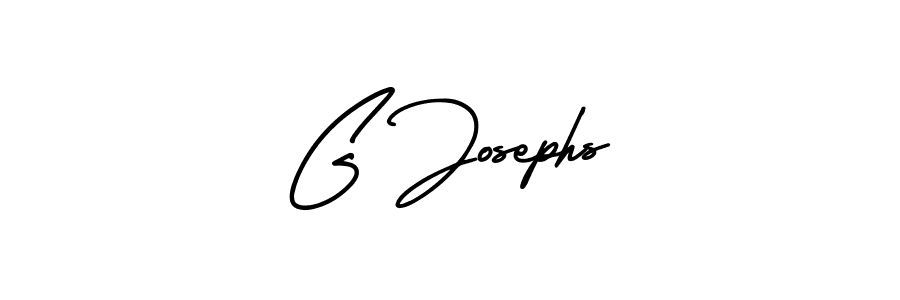 AmerikaSignatureDemo-Regular is a professional signature style that is perfect for those who want to add a touch of class to their signature. It is also a great choice for those who want to make their signature more unique. Get G Josephs name to fancy signature for free. G Josephs signature style 3 images and pictures png
