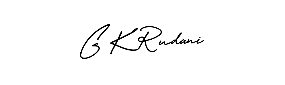 Best and Professional Signature Style for G K Rudani. AmerikaSignatureDemo-Regular Best Signature Style Collection. G K Rudani signature style 3 images and pictures png