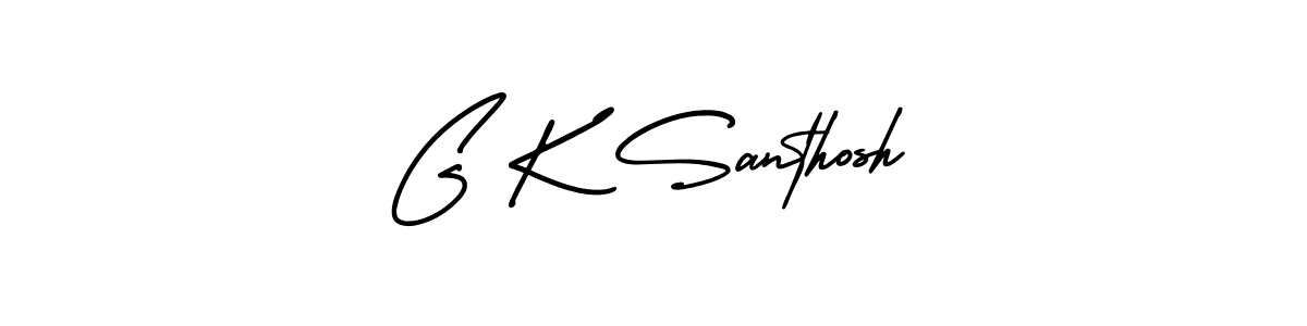 Once you've used our free online signature maker to create your best signature AmerikaSignatureDemo-Regular style, it's time to enjoy all of the benefits that G K Santhosh name signing documents. G K Santhosh signature style 3 images and pictures png