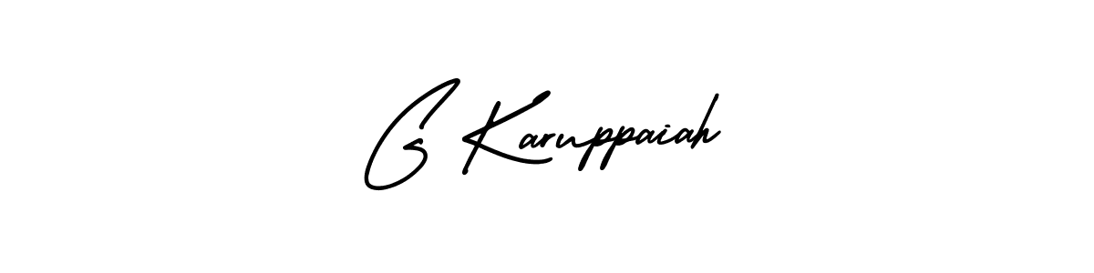 Make a beautiful signature design for name G Karuppaiah. Use this online signature maker to create a handwritten signature for free. G Karuppaiah signature style 3 images and pictures png