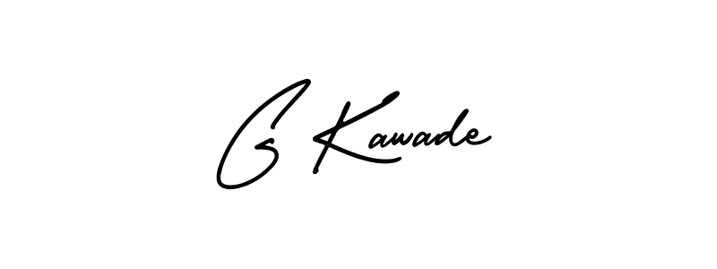 Similarly AmerikaSignatureDemo-Regular is the best handwritten signature design. Signature creator online .You can use it as an online autograph creator for name G Kawade. G Kawade signature style 3 images and pictures png