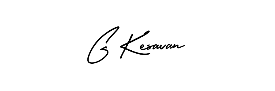 Make a beautiful signature design for name G Kesavan. With this signature (AmerikaSignatureDemo-Regular) style, you can create a handwritten signature for free. G Kesavan signature style 3 images and pictures png