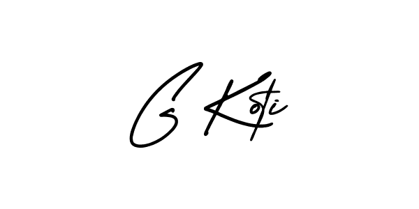 How to Draw G Koti signature style? AmerikaSignatureDemo-Regular is a latest design signature styles for name G Koti. G Koti signature style 3 images and pictures png