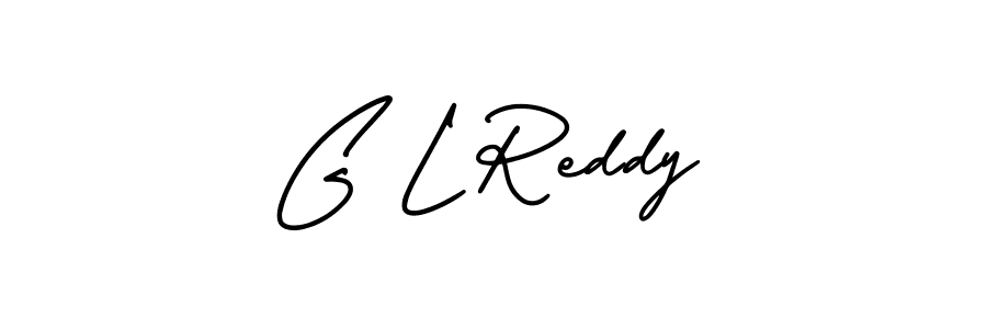 It looks lik you need a new signature style for name G L Reddy. Design unique handwritten (AmerikaSignatureDemo-Regular) signature with our free signature maker in just a few clicks. G L Reddy signature style 3 images and pictures png