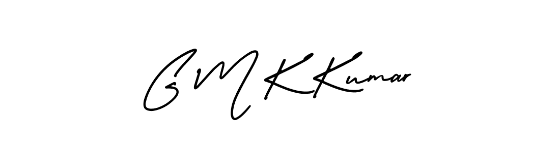 Similarly AmerikaSignatureDemo-Regular is the best handwritten signature design. Signature creator online .You can use it as an online autograph creator for name G M K Kumar. G M K Kumar signature style 3 images and pictures png