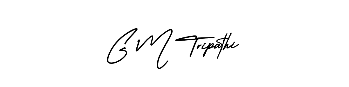 It looks lik you need a new signature style for name G M Tripathi. Design unique handwritten (AmerikaSignatureDemo-Regular) signature with our free signature maker in just a few clicks. G M Tripathi signature style 3 images and pictures png