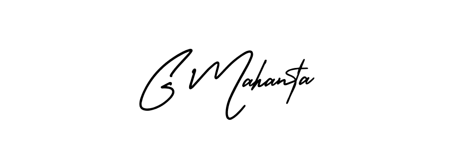 Make a short G Mahanta signature style. Manage your documents anywhere anytime using AmerikaSignatureDemo-Regular. Create and add eSignatures, submit forms, share and send files easily. G Mahanta signature style 3 images and pictures png