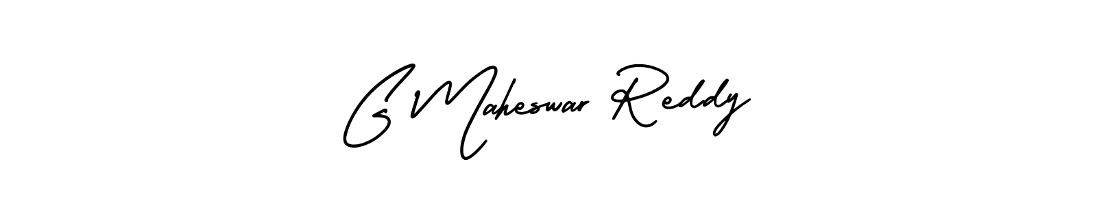 Make a beautiful signature design for name G Maheswar Reddy. Use this online signature maker to create a handwritten signature for free. G Maheswar Reddy signature style 3 images and pictures png