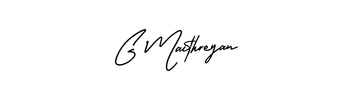 Make a beautiful signature design for name G Maithreyan. Use this online signature maker to create a handwritten signature for free. G Maithreyan signature style 3 images and pictures png