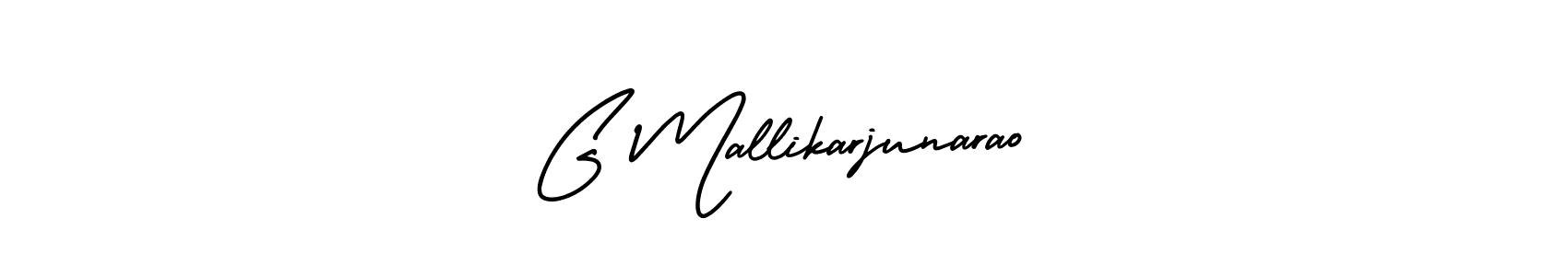 It looks lik you need a new signature style for name G Mallikarjunarao. Design unique handwritten (AmerikaSignatureDemo-Regular) signature with our free signature maker in just a few clicks. G Mallikarjunarao signature style 3 images and pictures png