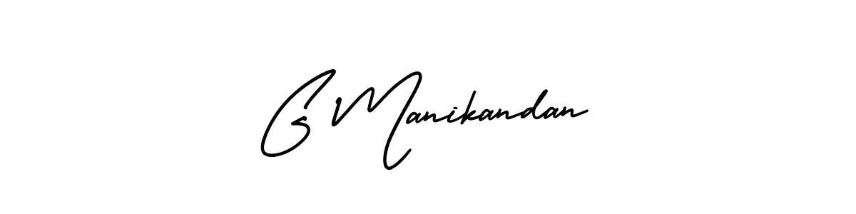 Make a beautiful signature design for name G Manikandan. Use this online signature maker to create a handwritten signature for free. G Manikandan signature style 3 images and pictures png