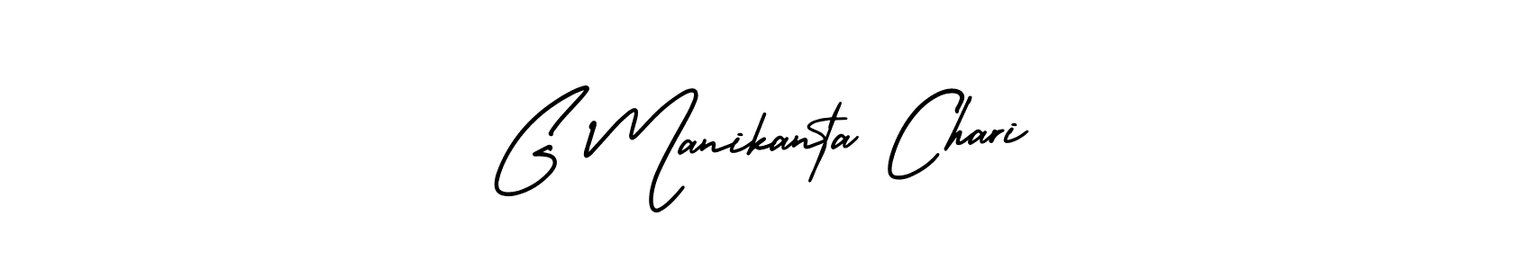 Make a short G Manikanta Chari signature style. Manage your documents anywhere anytime using AmerikaSignatureDemo-Regular. Create and add eSignatures, submit forms, share and send files easily. G Manikanta Chari signature style 3 images and pictures png