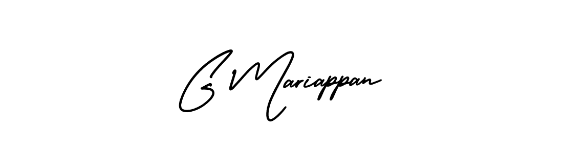 How to make G Mariappan signature? AmerikaSignatureDemo-Regular is a professional autograph style. Create handwritten signature for G Mariappan name. G Mariappan signature style 3 images and pictures png